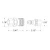 Two-way Shut off Valve Series 250 Models 61 & 62 - Image 2