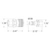 Series 250 Models 71 and 72 Two-Way Shutoff Valved Nipples and Couplers - Image 3