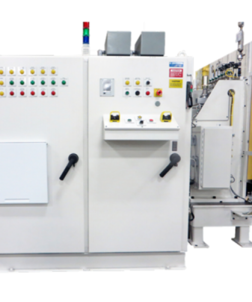 Burst Test/Helium Mass Spectrometer Leak Test System