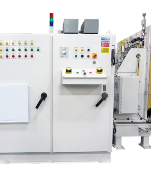 Burst Test/Helium Mass Spectrometer Leak Test System